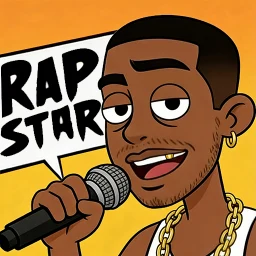 Biểu tượng Rap Star:Idle Clicker